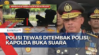 Polisi Tewas Ditembak Polisi di Sumbar, Kapolda Sebut Pelaku Segera Dipecat