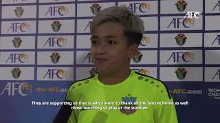 #AFCWomensClub | Umida Zoirova -  FC Bunyodkor (UZB) | Post Match Reactions