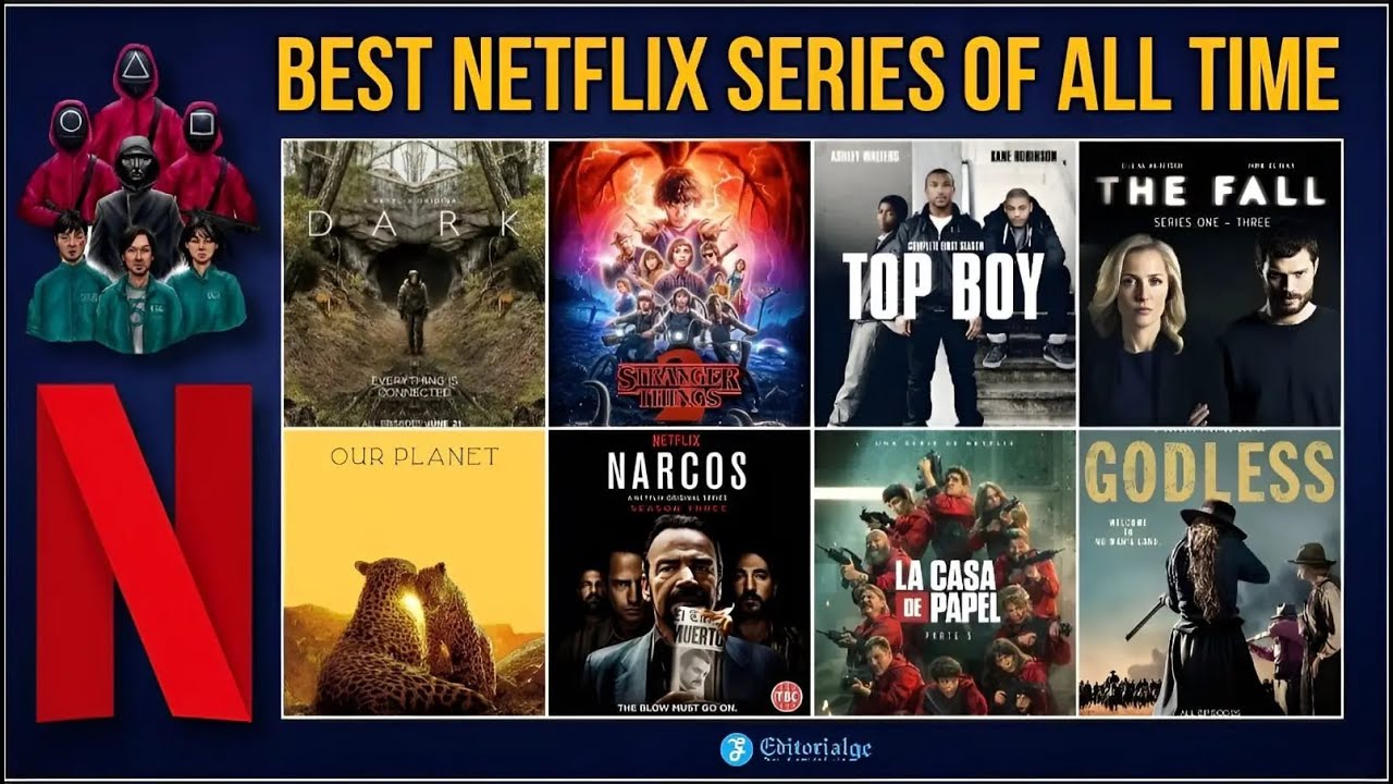 The 50 Best Netflix Series Of All Time - YouTube