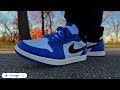 air jordan 1 low game royal best lace swap u0026 on feet