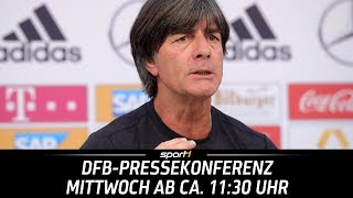 ReLIVE 🔴 | DFB-Pressekonferenz | 20.06. | WM 2018 | SPORT1