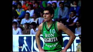 F.C. Barcelona - Ron Negrita Joventut / Final Copa del Rey de Baloncesto 1987