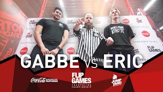 FLIPGAMES - KVALMATCH 12 || Gabbe vs Eric