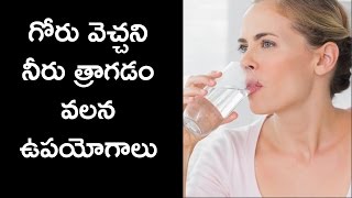 గోరు వెచ్చని నీరు త్రాగడం వలన ఉపయోగాలు Uses of Warm Water Telugu Health Tips Mom