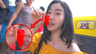 Korean Shocked by Indian Chilli 🌶 in Nagaland Northeast India