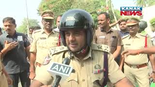 Vijayawada City Police Commissioner Organised Bike Rally To Control Two-Wheeler Accident