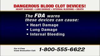 PULASKI LAW FIRM TV COMMERCIAL, 'IVC FILTER: BLOOD CLOTS' ISPOT.TV