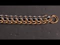 The Best Full Persian Chainmail Tutorial - Starting the chain, speed weaving & connecting ends