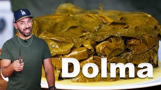 Dolma, Sarma, Grape leaves stuffed with meat and rice!