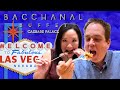 Caesars Buffet Las Vegas ULTIMATE All You Can Eat Buffet ENDLESS Seafood Steak The Bacchanal Buffet