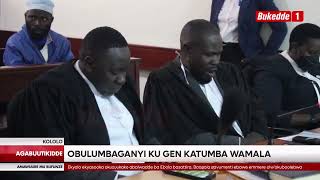 Agabuutikidde: Obulumbaganyi ku Gen.Katumba Wamala, emisango gy'abaakwatibwa gitandise okuwulirwa