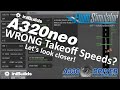 iniBuilds A320neo Takeoff Speeds WRONG? Let's take a CLOSER look! | Real Airbus Pilot