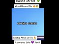 Shahid Afridi vs Shoaib Malik big six#short #shortvideo