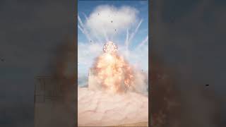 Animated Missile Impact: Tower Collapses in Stunning Detail