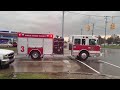 saginaw township mi fire department e 3 responding screaming q siren air horn usage