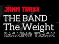 the weight by the band backing track