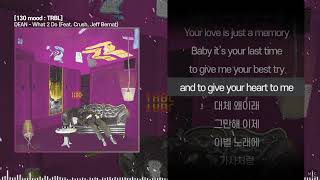 DEAN - What 2 Do (Feat. Crush, Jeff Bernat)ㅣ Lyrics / 가사