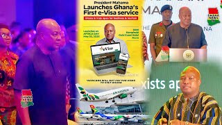 Prez Mahama launches Ghana’s First E-Visa that grants all Africans access to Ghana