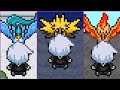 How To Get Trio Lengendary Bird In Pokemon Unbound 2.0.2.3