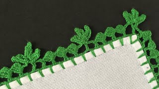 🥦 PUNTILLA 163 💚 CROCHET PASO A PASO