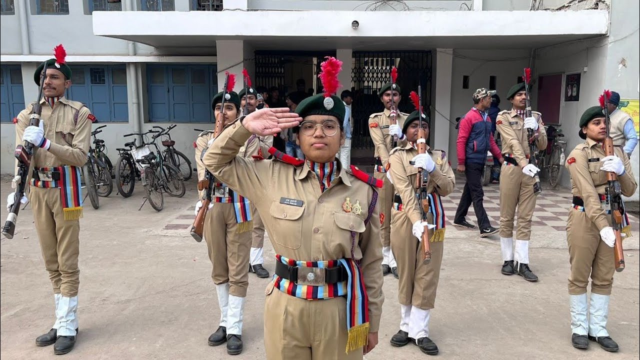 Guard Of Honour Ncc Cadets Training Ncc Cadets 26 January Video