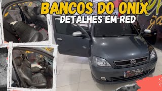 BANCO DO ONIX NO CORSA FRENTE MONTANA ADAPTAÇÃO FENIX GARAGE