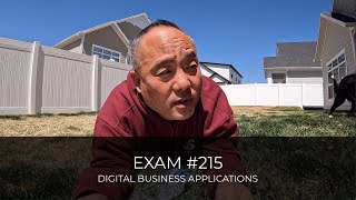 7-Minute Sensei: EXAM 215 Review for Digital Business Applications