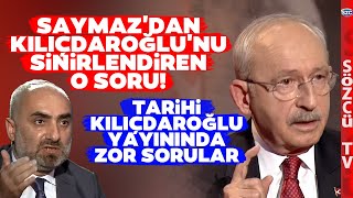 İsmail Saymaz'ın Kemal Kılıçdaroğlu'na Sorduğu Sorular Gündem Oldu! İşte O Anların Tamamı