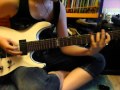 Hearts on fire - Hammerfall (Guitar Cover)