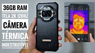 CELULAR INDESTRUTÍVEL BLACKVIEW BL9000 PRO PONTENTE COM 36GB RAM E CÂMERA TÉRMICA!