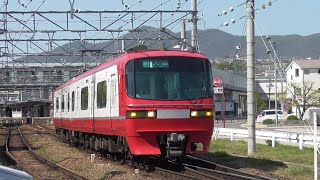 名鉄1807F 1366ﾚ急行犬山 新鵜沼駅発車