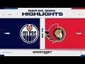 NHL Highlights | Oilers vs. Senators - March 24, 2024