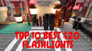 TOP 10 BEST $20 BUDGET FLASHLIGHTS