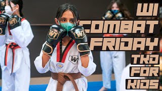 W1 Combat Friday: Martial Arts Sparring Techniques for Beginners | Taekwondo for Kids