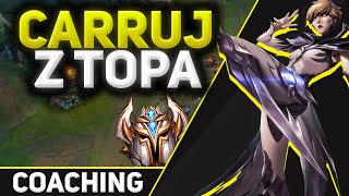 Jak Carrować na TOPIE i Nie Tylko.. [Top Lane Coaching] - Poradnik Camille*