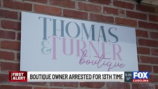 SC boutique owner faces 13th arrest, this time in Newberry County