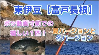 NO.60 東伊豆【富戸長根】エサ取り多めの厳しい状況の中でなんとか・・・2023年1月中旬