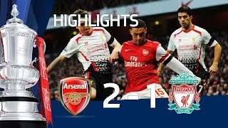 Arsenal vs Liverpool 2-1 FA Cup 5th Round goals & highlights 2014