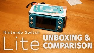 Nintendo Switch Lite Unboxing & Comparison
