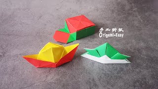 03 Easy Origami Hats Tutorial | Origami Cowboy Hat | Origami Baseball Cap | Origami Samurai Helmet