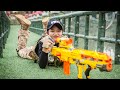 Nerf Guns War : Boy S.W.A.T Of SEAL TEAM Special Attack Assasin One Eye Boss Of Criminal Group