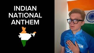 INDIA 🇮🇳 NATIONAL ANTHEM | Jana Gana Man | SHAYAN KRISHNA