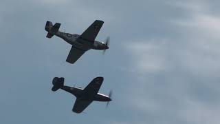 Virginia Warbird Weekend P-39F Airacobra \u0026 P-51D Mustang