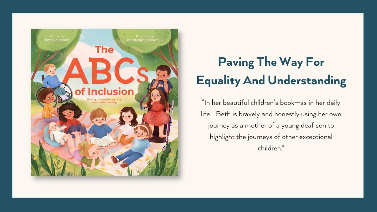 The ABCs Of Inclusion Children's Book - YouTube