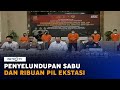 Penyelundupan 159 Kg Sabu dan Ribuan Pil Ekstasi Asal Malaysia Digagalkan