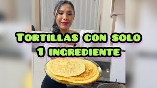 🌮🌮TORTILLAS CON SOLO 1 INGREDIENTE🌮🌮