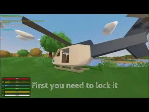 How To: Fly A Helicopter In Unturned|Control's|Gameplay|Tutorial How To: Fly A Helicopter In Unturned|Control's|Gameplay|Tutorial