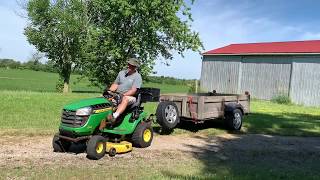 Mowing Grandpa’s Lawn