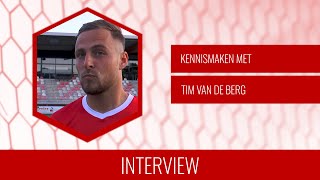 Kennismaken met Tim van de Berg | Nieuw bij Excelsior'31 1