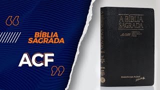 Bíblia Sagrada | ACF | Letra Gigante | Capa Sintética | Preta - Livrarias Família Cristã